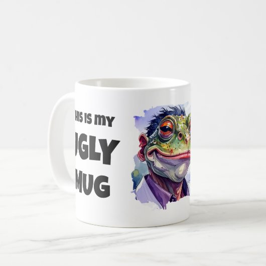 C'est ma moche Mug Custom Mug (Devant gauche)