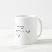 c'est ma police de manuscrit de tasse de (Devant droit)