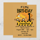 C'est ma première invitation de Camion-Camion-Cami (Devant / Derrière)