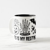 C'Est Ma Sorcière Repose Face Mug | Drôle Witchy (Devant gauche)