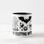 C'Est Ma Sorcière Repose Face Mug | Drôle Witchy (Centre)
