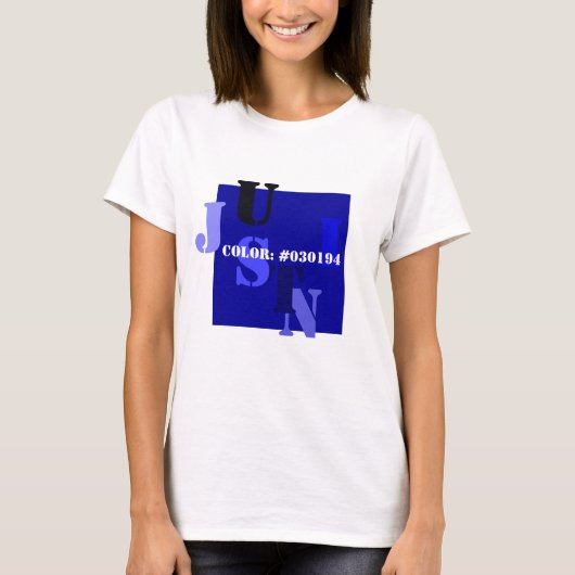 C'est ma T-Shirt couleur (Devant)