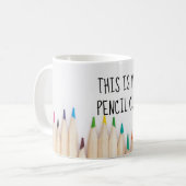 C'est ma tasse de crayon artiste drôle de citation (Devant gauche)