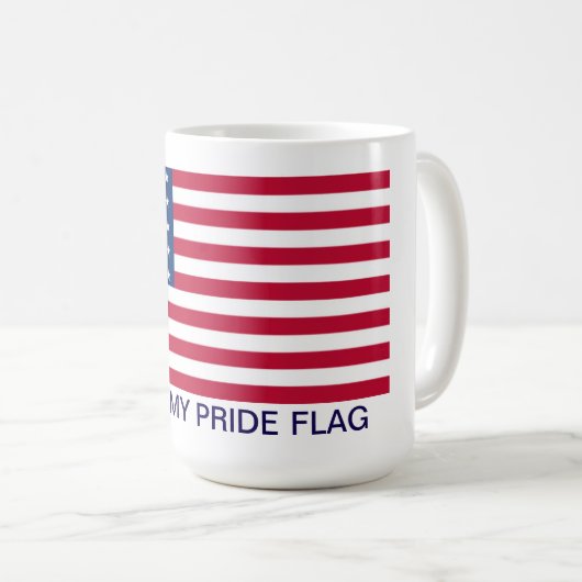 C'est ma tasse de drapeau de fierté (Devant droit)