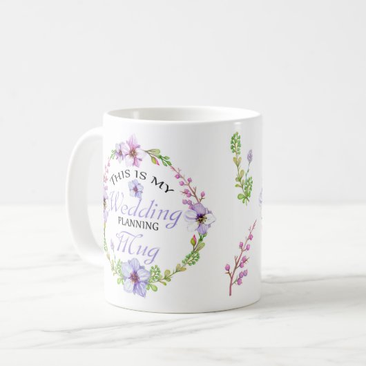 c'est ma tasse de planification de mariage (Devant gauche)
