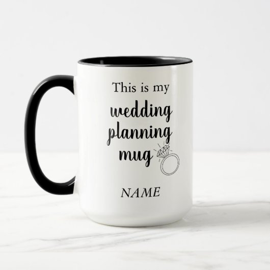 C'est ma tasse de planification mariage (Gauche)