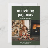 C'est mignon Cartes de la saison une des pyjamas a (Devant)