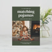 C'est mignon Cartes de la saison une des pyjamas a (Debout devant)