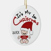 C'est mon 1er ornement de Noël (Droite)