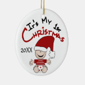 C'est mon 1er ornement de Noël (Droite)
