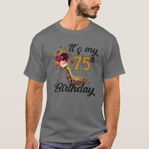 C'est mon 75e anniversaire talon haut 75 ans 75E B