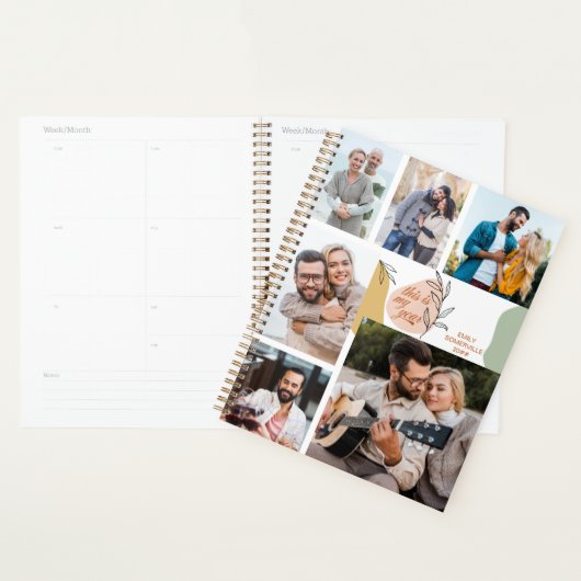 C'est mon année 6 photo tendance Abstrait (Devant avec enveloppe)