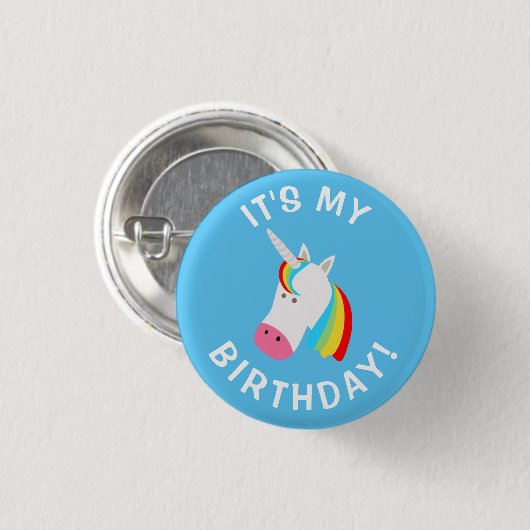 C'est mon anniversaire ! Badge (Devant & derrière)