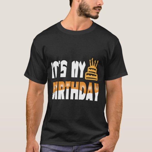 C'est Mon Anniversaire T-Shirt (Devant)