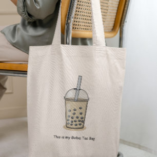 C'est mon Boba Tea et mon sac à lait