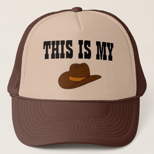 C'est mon casquette de cowboy (Devant)