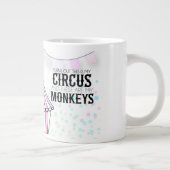 C'est mon cirque Large Mug (Droite)