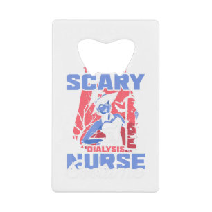 C'est mon costume d'infirmière de dialyse effrayan