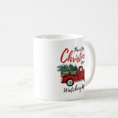 C'est mon film de Noël regarder Mug (Devant droit)