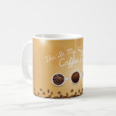 C'Est Mon Happy Hour Café Day Mug - Drôle Café (Devant gauche)