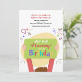 C'est mon invitation d'anniversaire (Debout devant)