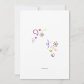 C'est mon invitation d'anniversaire (Dos)