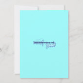 C'est mon invitation de sous-marin d'anniversaire (Dos)