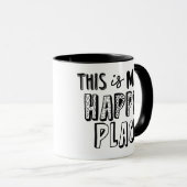 C'Est Mon Joyeux Mug De Place (Devant droit)