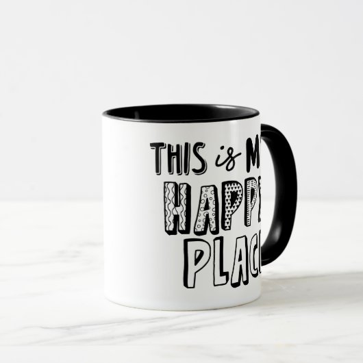 C'Est Mon Joyeux Mug De Place (Devant droit)