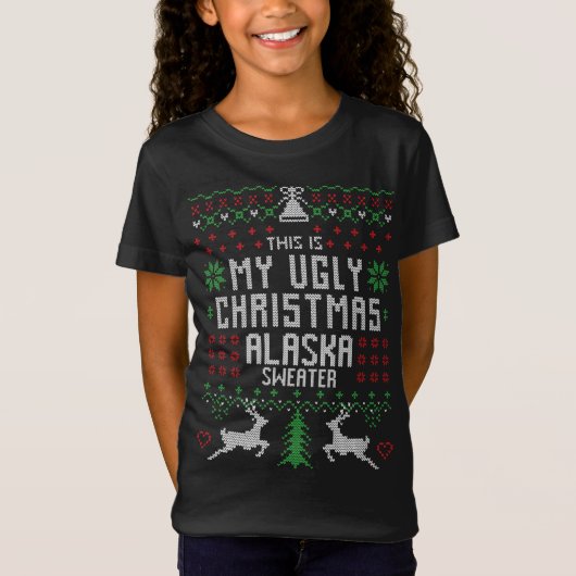 C'est mon moche pull Noël Alaska Sweat Funny Xma (Devant)