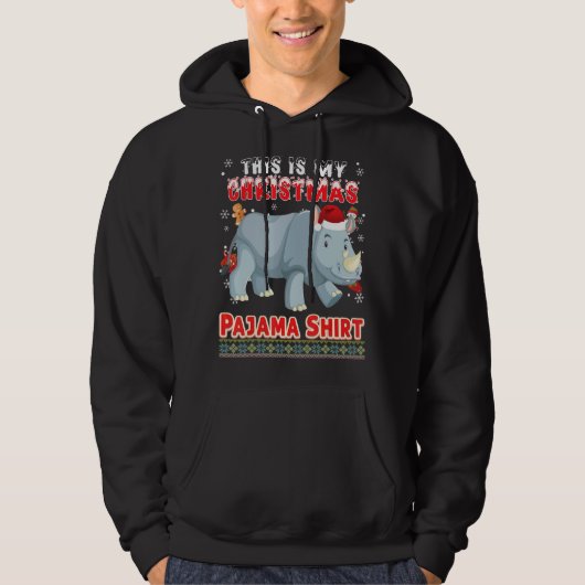 C'Est Mon Pajama Rhino Pajama Ugly Sweat Me (Devant)