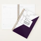 C'est mon planificateur de saison gagnant. (Devant avec enveloppe)