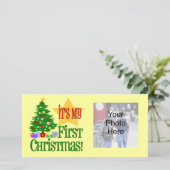 C'est mon premier Noël, Cartes photos de vacances (Debout devant)