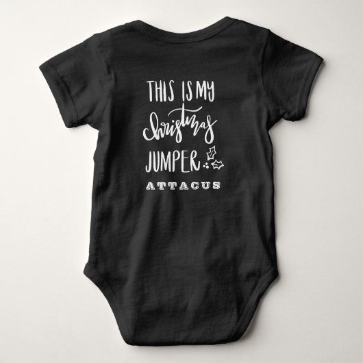 C'EST MON PULLOVER DE NOËL (Dos)