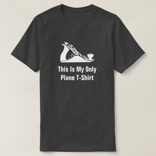 C'Est Mon Seul T-Shirt D'Avion (Design devant)
