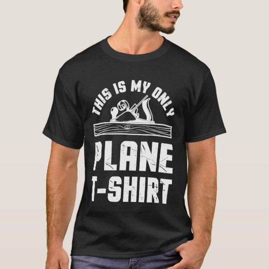 C'Est Mon Seul T-shirt En Avion Boiseries (Devant)