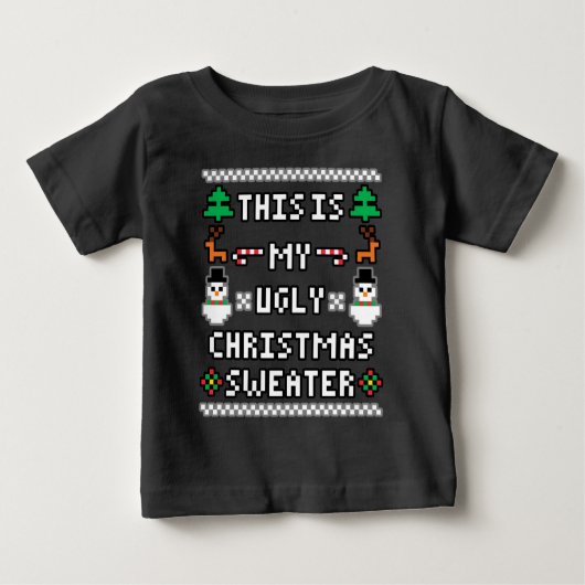 C'est mon Sweat de Noël laid (Devant)