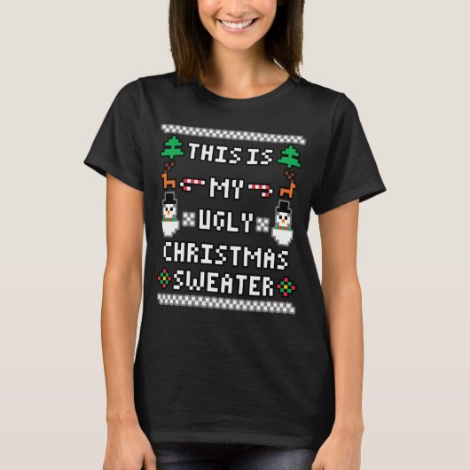 C'est mon Sweat de Noël laid (Devant)