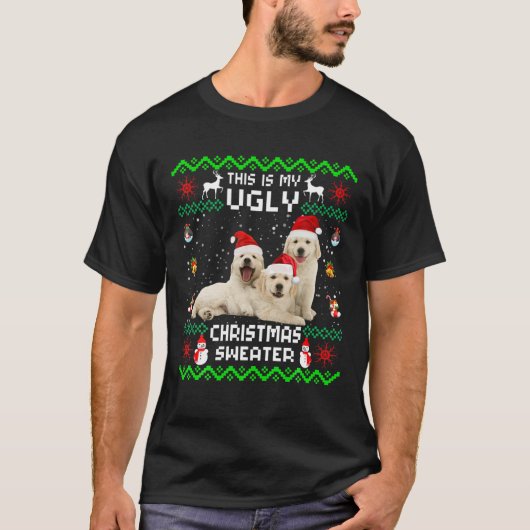 C'est Mon Sweat Ugly Drôle De Noël Retriever Doré (Devant)