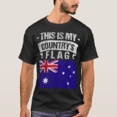 C'est mon T-shirt australien de drapeau du drapeau (Devant)