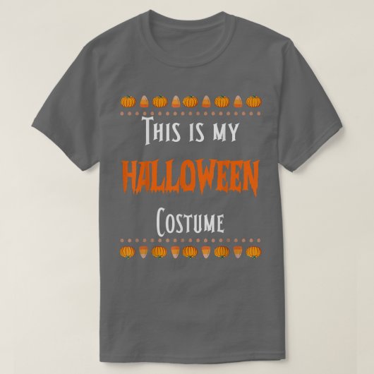 C'Est Mon T-shirt Costume D'Halloween Drôle (Design devant)