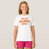 c'est mon T-shirt costume halloween (Devant entier)