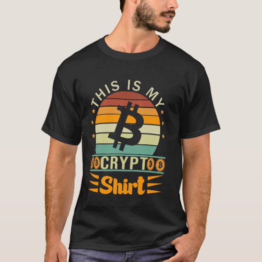 C'est mon t-shirt crypto Bitcoin (Devant)