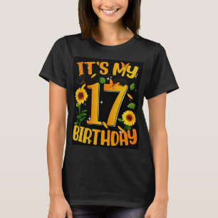 C'est mon t-shirt d'anniversaire 17 ans – Annivers
