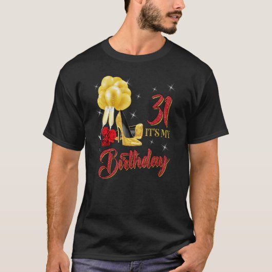 C'est mon t-shirt de 31e anniversaire 31 ans Rose  (Devant)