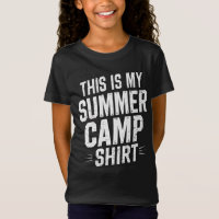 C'est mon t-shirt de camp d'été Directeur du camp
