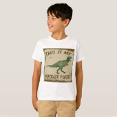 C'EST MON T-SHIRT DE DINOSAURE (Devant entier)