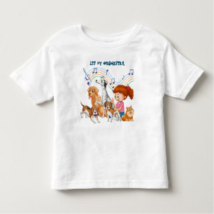 C'est mon T-shirt orchestre pour les enfants