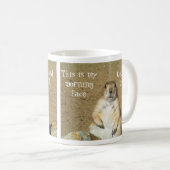 "C'est mon visage du matin" Prairie Dog Mug (Devant droit)