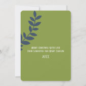 C'est Noël Carte photo vertical (Dos)